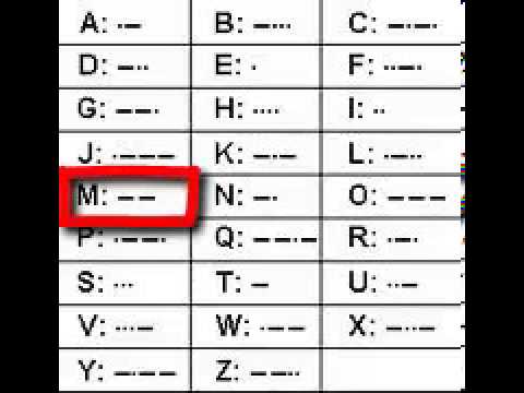 Video: Codul Morse: O Scurtă Descriere