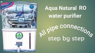 Aqua Natural RO Water Purifier: Complete Pipe Connection Guide screenshot 4
