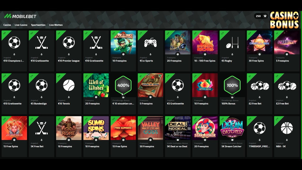 📲 Casino Test: MobileBet Casino plus Bonus - YouTube