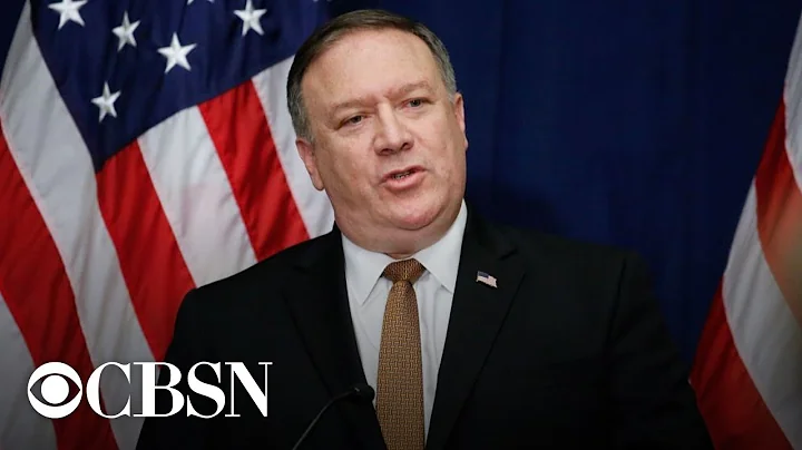 Watch Now: Secretary of State Mike Pompeo holds press conference, live stream
