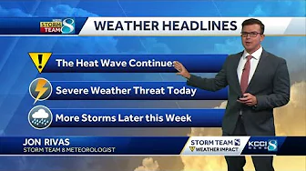 Iowa weather: Hot and humid with some storm chances later thumbnail
