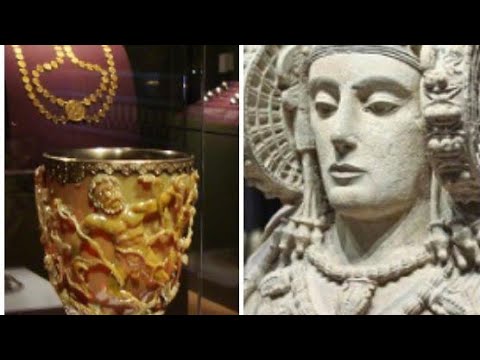 TECNOLOGÍA AVANZADA ANTIGUA : La Copa de Licurgo y el Rosetón de la Dama de Elche.