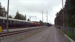 Regional Train H443 Arrives To Vaasa