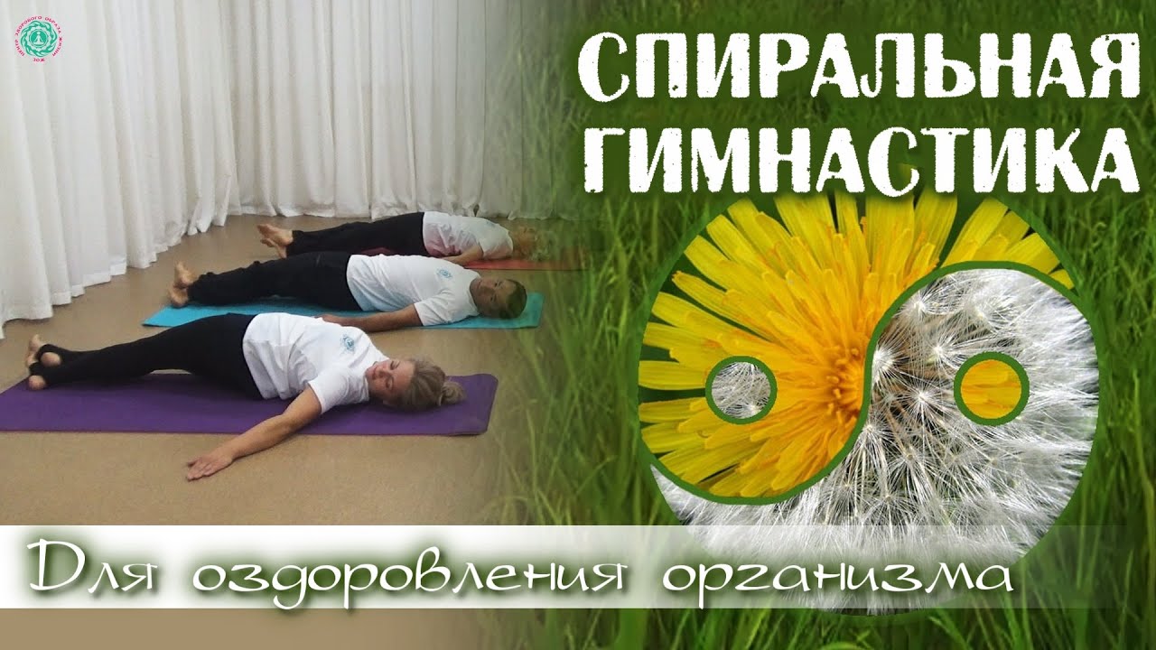 СПИРАЛЬНАЯ ГИМНАСТИКА: Оздоровление Всего Организма - YouTube