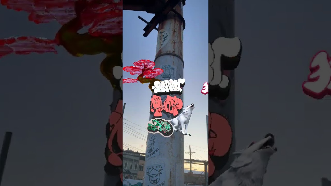 AR Sticker Graffiti  ---  