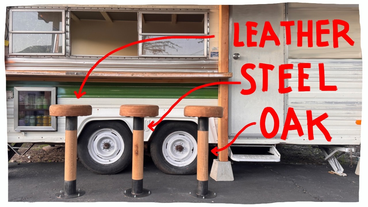 Making Bar Stools From Scratch