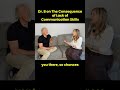 Dr B on The Consequence of Lack of Communication Skills