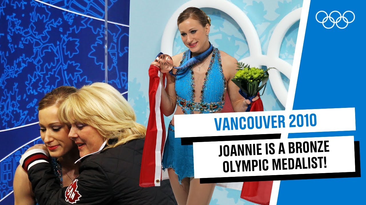 Joannie Rochette wins a bronze medal in front of the home crowd ...