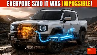 China Just Built The World's FIRST Diesel Hybrid Truck... And It's Insane