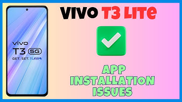 Vivo T3 Lite App not installed problem || How to solve app installation issues