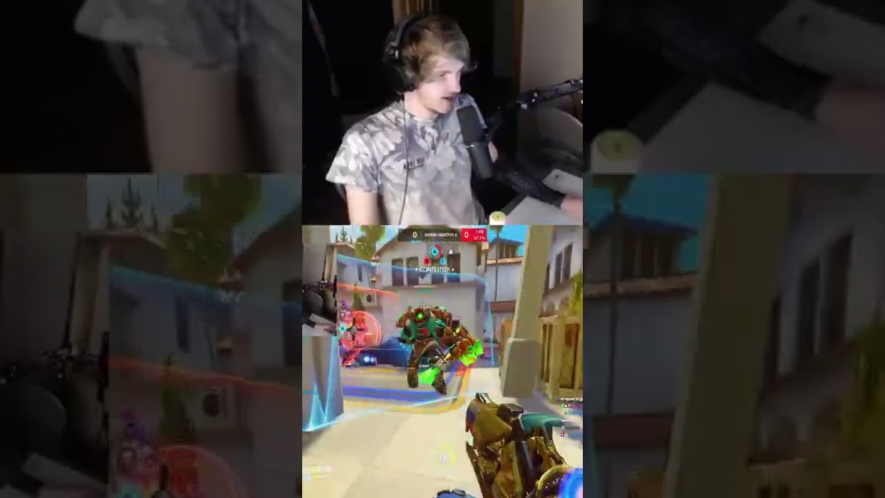 Crazy Zarya rocket jump tech Play😱 