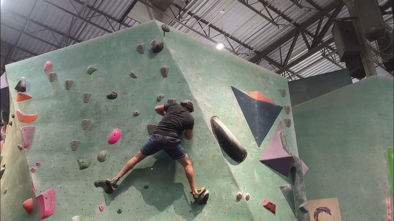Climbing a V4V6 YouTube