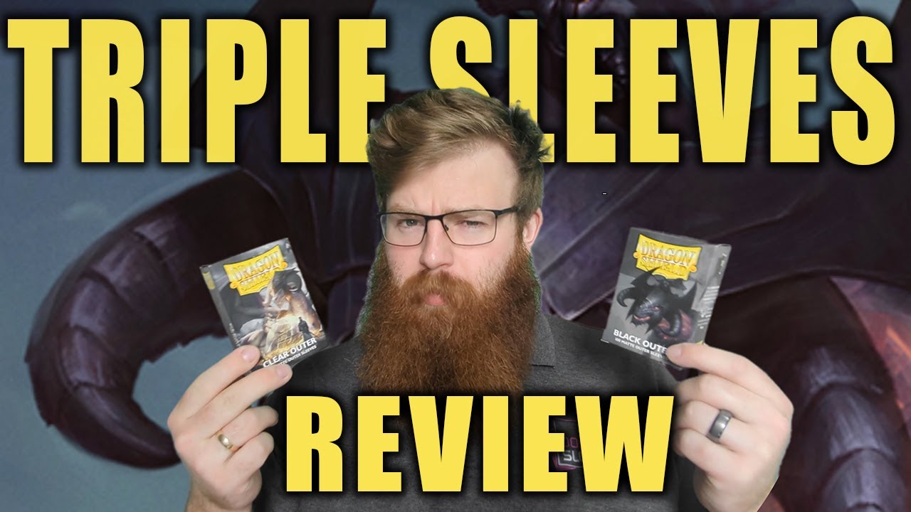 Have they gone too far? Dragon Shield Outer Matte Sleeves (Triple