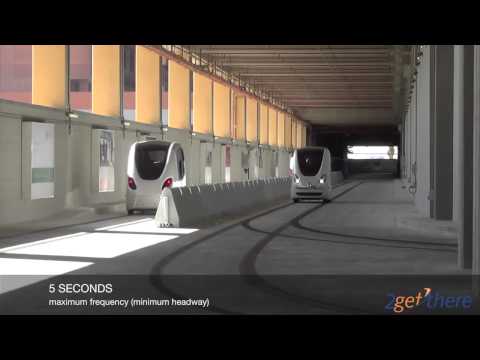 Operational Masdar PRT System – 2getthere - video from 2getthere