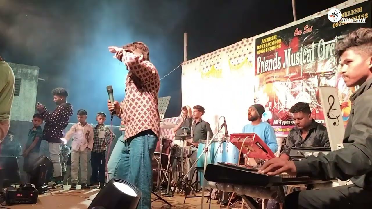 Ashish Darshna Singer At Sanjan || friends musical party sanjan Meldi Tarpa
