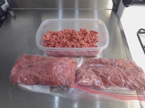 How to grind steak for fresh ground beef using a ninja fit blender most flavorful and fresh Beef