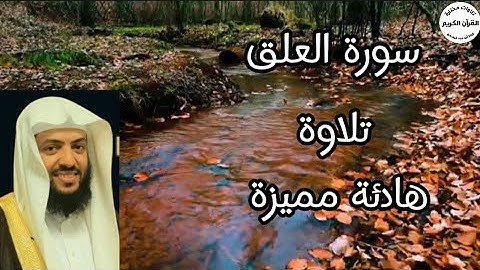 سورة العلق تلاوة هادئة مميزة... للقارئ وديع اليمني
