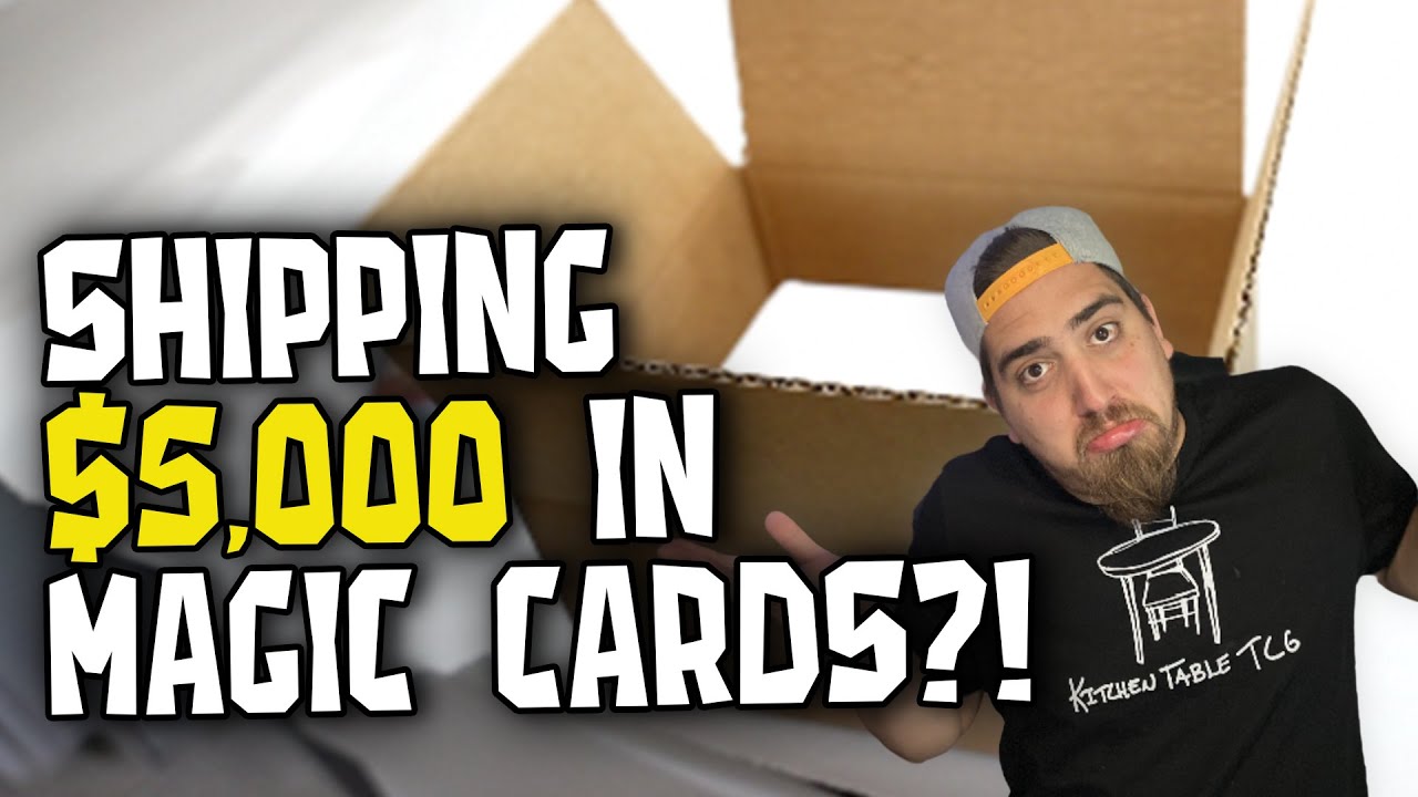 How to Ship THOUSANDS of Dollars in Magic the Gathering Cards