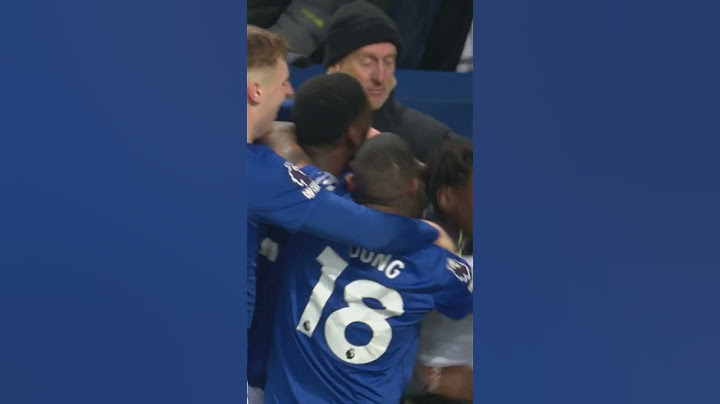 Tarkowski's 98th-minute strike in the Merseyside derby! 🚀