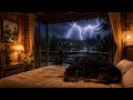 Rain Sounds for Deep Sleep 🌧️ Cozy Cabin Ambience &amp; Relaxing Night Rain