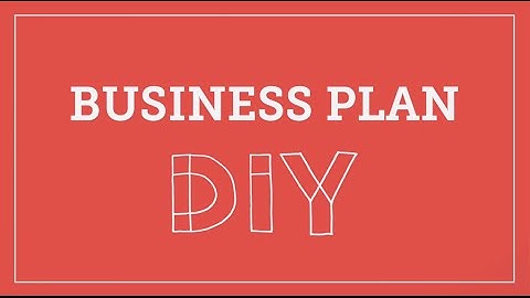 DIY Toolkit | Business Plan
