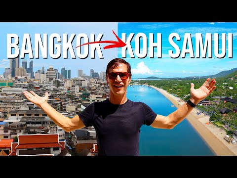Traveling from Bangkok to Koh Samui ✈️ 2023!