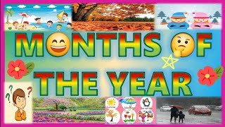 Months of the Year| Months name| Learn in easy way| Months learning in easy way foe kids| 12 months