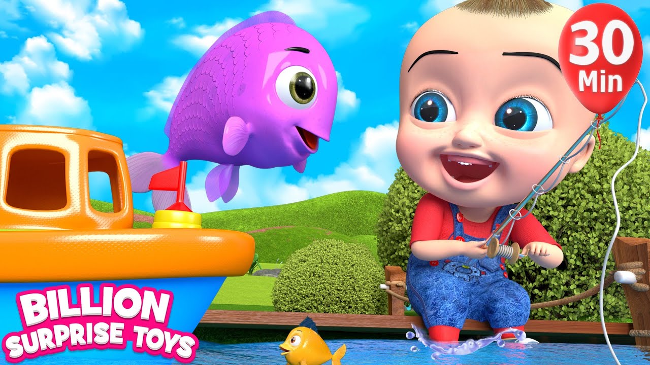 Toy Boat Song + More Color Songs , Nursery Rhymes & Kids Songs