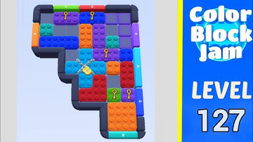 Color Block Jam  Level 127 Walkthrough Solution