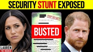 PR STUNT! Security Chief Exposes Harry & Meghan