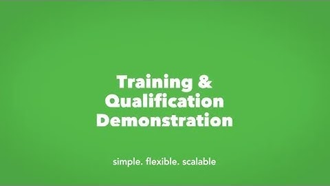 enableHR Training and Qualification