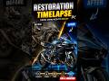 Kawasaki Ninja H2R Timelapse Transformation #shorts #trending #viral