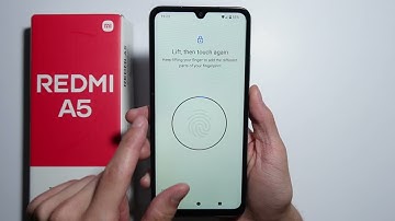 Redmi A5: How to Set Up Fingerprint?
