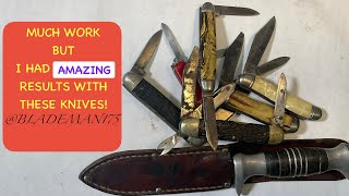 VINTAGE KNIVES PRESERVED/GRAB BAG #78