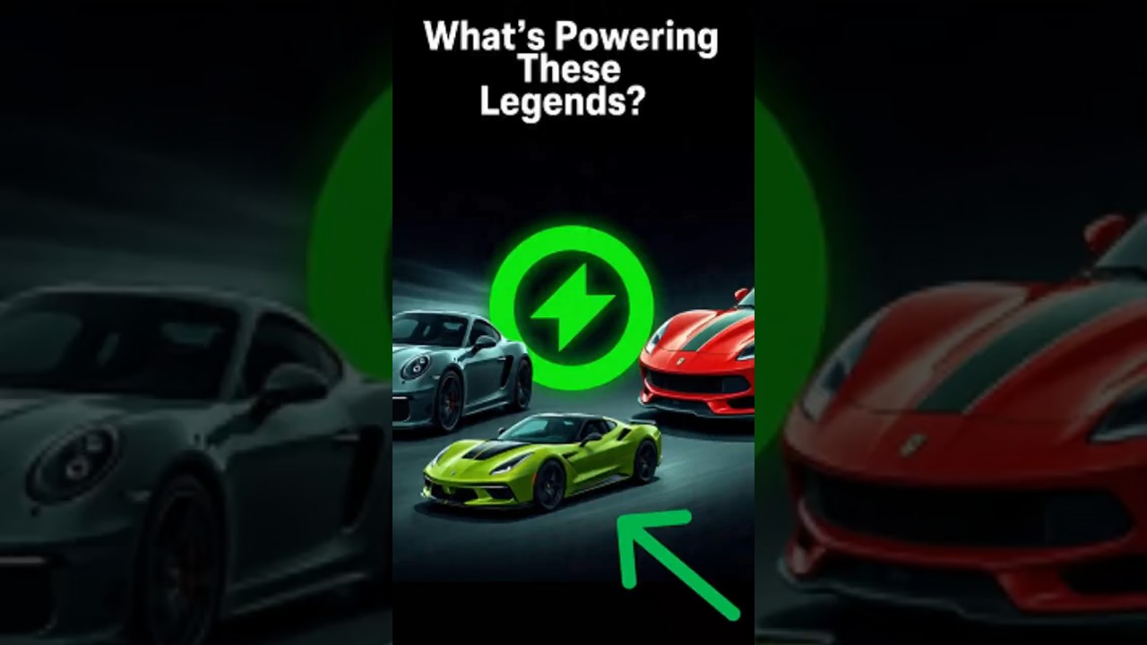 Engines Behind Iconic Cars. Legendary Engines. Real Codes.#car #shorts #enginesound  #ferrari #viral