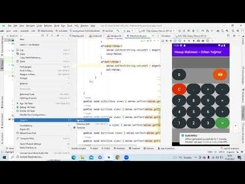 Android Studio Tuşlu