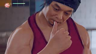Judgment  - Yagami VS Wakamatsu with Juggle into heat action finisher and Td ver - ND X2, Dmg 1.