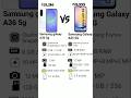 samsung galaxy A36 5g vs Samsung galaxy A25 5G