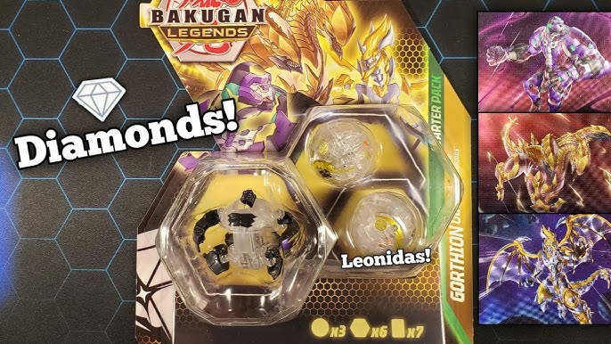 First haul of 2023! Scored a diamond Leonidas! : r/Bakugan