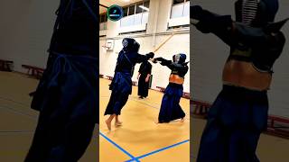 ⚡ Lightning-Fast Kendo Clash! ⚔️ Intense Combat in Seconds #shorts #kendo