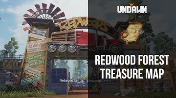 Garena Undawn | Redwood Forest Treasure Maps and Dig Locations | All 16 Spots