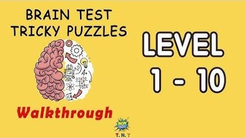 Level 1 to 10 Brain Test || Walkthrough || Gameplay #1