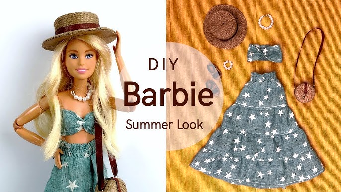 5 DIY No Sew No Glue Doll Clothes e1 - How To Make Barbie Clothes