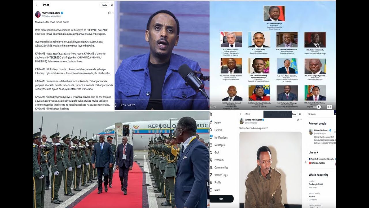 DORE UKO INKURU Y’URUPFU RWA GENERAL PAUL KAGAME YAKIRIWE N’ABANTU ...
