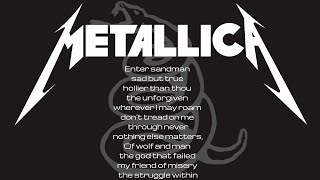 METALLICA - BLACK ALBUM [HQ]