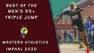 Best Of Masters Men Triple Jump || Age Group 55 || 41st National Masters Athletics 2020 screenshot 3