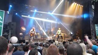 Jupiter Jones - Wir sind ja schlieschlich nicht Melallica live @ Bochum Total 05.07.2014