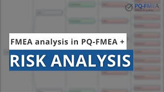 PQ-FMEA+ Risk Analysis (step 5) FMEA