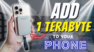 Best Budget SSD for iPhone? - ORICO K10 Magnetic Portable SSD