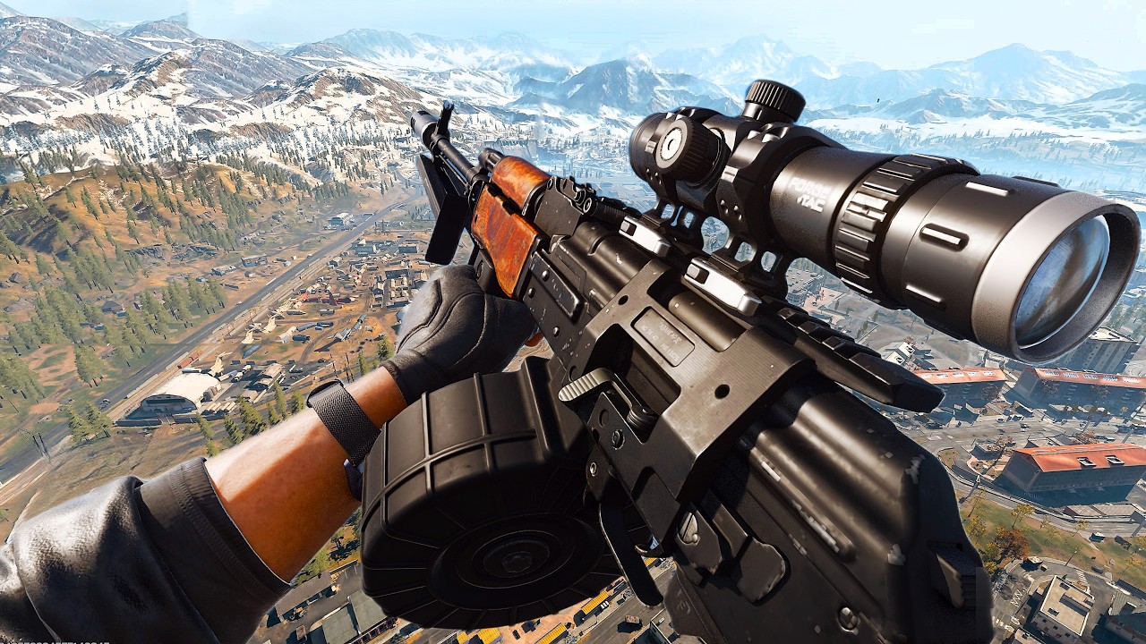 Захватывающий геймплей Call of Duty: Warzone с РПК! (Без комментариев)